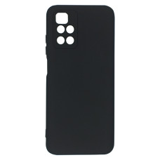 Силіконовий чохол для Xiaomi Redmi 10 чорний Fashion Color