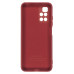 Силіконовий чохол для Xiaomi Redmi 10 бордовий Fashion Color