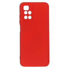 Силіконовий чохол для Xiaomi Redmi 10 червоний Fashion Color