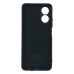 Силіконовий чохол для Oppo A17/A17K чорний Fashion Color