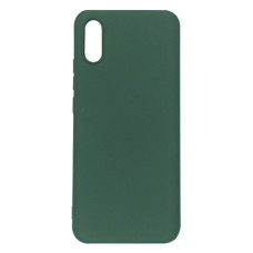 Силіконовий чохол для Xiaomi Redmi 9A зелений Fashion Color