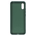 Силіконовий чохол для Xiaomi Redmi 9A зелений Fashion Color