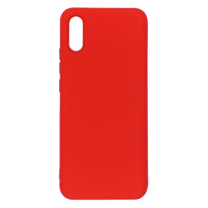 Силіконовий чохол для Xiaomi Redmi 9A червоний Fashion Color