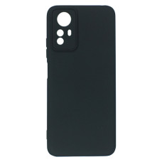 Силіконовий чохол для Xiaomi Redmi Note 12S чорний Fashion Color