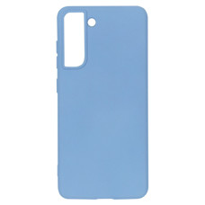 Силіконовий чохол для Samsung S21 FE бузковий Fashion Color