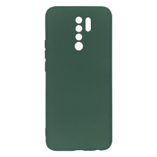 Силіконовий чохол для Xiaomi Redmi 9 зелений Fashion Color
