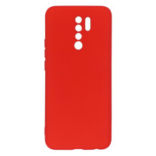 Силіконовий чохол для Xiaomi Redmi 9 червоний Fashion Color