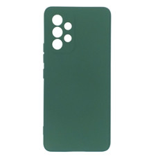 Силіконовий чохол для Samsung A53 5G (A536) зелений Fashion Color