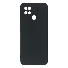 Силіконовий чохол для Xiaomi Redmi 10C чорний Fashion Color