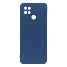 Силіконовий чохол для Xiaomi Redmi 10C синій Fashion Color