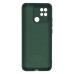 Силіконовий чохол для Xiaomi Redmi 10C зелений Fashion Color