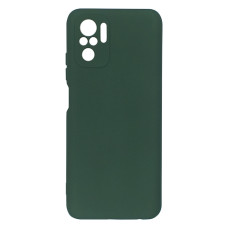 Силіконовий чохол для Xiaomi Redmi Note 10/10S зелений Fashion Color