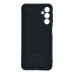 Силіконовий чохол для Samsung A24 (A245) чорний Fashion Color