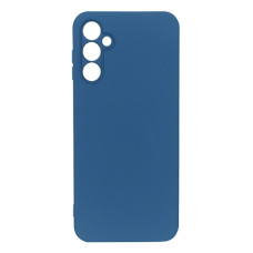 Силіконовий чохол для Samsung A14 (A145) синій Fashion Color