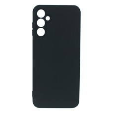 Силіконовий чохол для Samsung A14 (A145) чорний Fashion Color