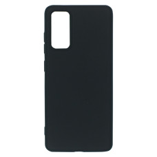 Силіконовий чохол для Samsung S20 FE чорний Fashion Color