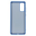 Силіконовий чохол для Samsung S20 FE бузковий Fashion Color