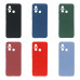 Силіконовий чохол для Xiaomi Redmi 12C бордовий Fashion Color