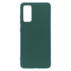 Силіконовий чохол для Samsung S20 FE зелений Fashion Color