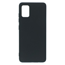 Силіконовий чохол для Samsung A51 (A515) чорний Fashion Color