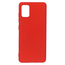 Силіконовий чохол для Samsung A51 (A515) червоний Fashion Color