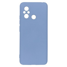 Силіконовий чохол для Xiaomi Redmi 12C бузковий Fashion Color