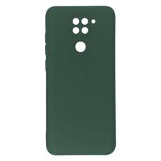 Силіконовий чохол для Xiaomi Redmi Note 9 зелений Fashion Color