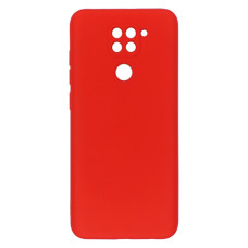 Силіконовий чохол для Xiaomi Redmi Note 9 червоний Fashion Color