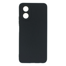 Силіконовий чохол для Oppo A18/A38 чорний Black Matte