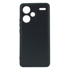 Силіконовий чохол для Xiaomi Redmi Note 13 Pro+ 5G чорний Black Matte