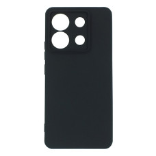 Силіконовий чохол для Xiaomi Redmi Note 13 Pro 5G чорний Black Matte