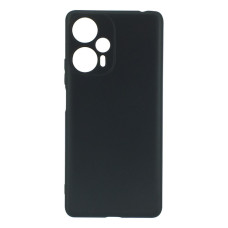 Силіконовий чохол для Poco F5 5G чорний Black Matte