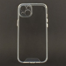 Силіконовий чохол для iPhone 15 Plus прозорий Space