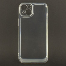 Силіконовий чохол для iPhone 15 Plus прозорий Space TPU