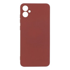 Силіконовий чохол для Samsung A05 (A055) бордовий Fashion Color