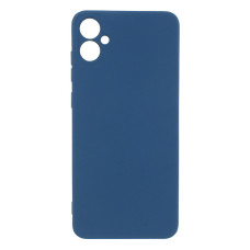 Силіконовий чохол для Samsung A05 (A055) синій Fashion Color