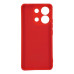 Силіконовий чохол для Xiaomi Redmi Note 13 червоний Fashion Color