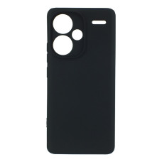 Силіконовий чохол для Xiaomi Redmi Note 13 Pro+ 5G чорний Fashion Color