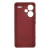 Силіконовий чохол для Xiaomi Redmi Note 13 Pro+ 5G бордовий Fashion Color