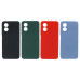 Силіконовий чохол для Oppo A18/A38 чорний Fashion Color