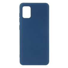Силіконовий чохол для Samsung A31 (A315) синій Fashion Color