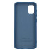 Силіконовий чохол для Samsung A31 (A315) синій Fashion Color