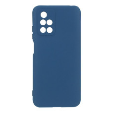 Силіконовий чохол для Xiaomi Redmi 10 синій Fashion Color