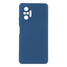 Силіконовий чохол для Xiaomi Redmi Note 10 Pro синій Fashion Color