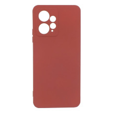 Силіконовий чохол для Xiaomi Redmi Note 12 бордовий Fashion Color