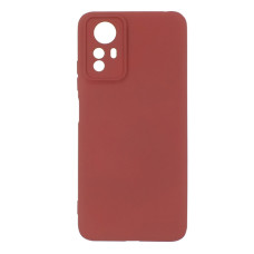 Силіконовий чохол для Xiaomi Redmi Note 12S бордовий Fashion Color