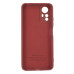 Силіконовий чохол для Xiaomi Redmi Note 12S бордовий Fashion Color