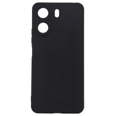 Силіконовий чохол для Poco C65 чорний Black Matte