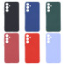 Силіконовий чохол для Samsung A35 5G (A356) бордовий Fashion Color