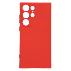 Силіконовий чохол для Samsung S23 Ultra червоний Fashion Color